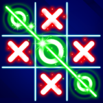 Tic Tac Toe Glow – Xs and Os MOD APK v2.3 Unlimited Money
