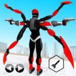 Black Spider Rope SuperHero MOD APK v54 Unlimited Money