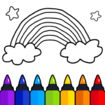 Coloring games for kids 2-5 y MOD APK v1.04.02 Unlimited Money
