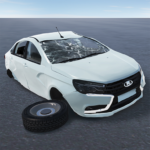 Crash test AvtoVAZ Lada MOD APK 1.9.1 (Unlimited Money)