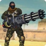 Desert Gunner Machine Gun Game MOD APK v2.0.41 Unlimited Money