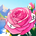 Flowerscapes Color by Number MOD APK v1.3.14 Unlimited Money