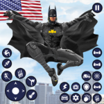 Flying Bat Robot Car Transform MOD APK v28 Unlimited Money