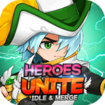 HEROES UNITE IDLE MERGE MOD APK v2.21.1 Unlimited Money