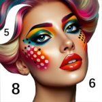 Makeup Color Paint By Number MOD APK v1.0.2 Unlimited Money