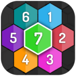 Merge Hexa – Number Puzzle MOD APK v273 Unlimited Money
