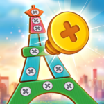 Nuts Bolts Screw Wood Puzzle MOD APK v1.3.0 Unlimited Money