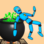Puppet Bone Smashing Game MOD APK v2.5.22 Unlimited Money