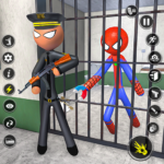 Spider Stick Hero Prison Break MOD APK v1.3.0 Unlimited Money