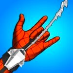 Superhero Hand Run MOD APK v1.39 Unlimited Money