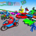 Superhero Mega Ramp Challenge MOD APK 6.0.9  (Unlimited Money)
