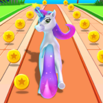 Unicorn Rush Ai Runner Game MOD APK v3.9 Unlimited Money
