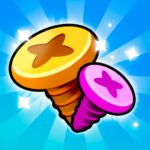 Unscrew Nuts Sort Pin Puzzle MOD APK v1.0.8 Unlimited Money