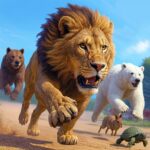 Animal Run Wild Race MOD APK v0.4.0 Unlimited Money