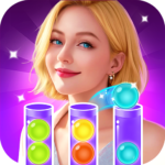 Beauty Bubble Sort MOD APK v1.0.1 Unlimited Money
