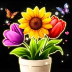 Flower Matching Game MOD APK v7.9 Unlimited Money