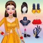 Indian Wedding DressUp Makeup MOD APK v77.0 Unlimited Money
