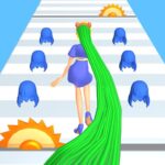 LongHair Girl Runner Hair 3D MOD APK v1.6 Unlimited Money