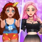 Makeover Pin Makeup Fashion MOD APK v7.3 Unlimited Money