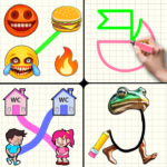 One Line-Mini games Drawing MOD APK v1.0.71 Unlimited Money