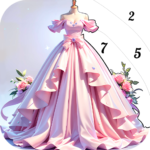Princess Dress Coloring Game MOD APK 1.0.34 (Unlimited Money)