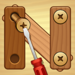Screwand Nuts Wood Puzzle MOD APK v1.3.4 Unlimited Money