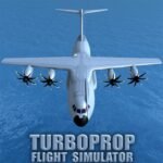 Turboprop Flight Simulator MOD APK v1.32 Unlimited Money