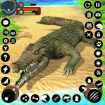 Wild Crocodile Family Sim Game MOD APK v1.22 Unlimited Money