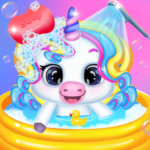 my unicorn care salon game MOD APK v61.0 Unlimited Money