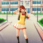 Anime Highschool Girl Life Sim MOD APK v1.13 Unlimited Money