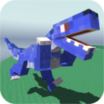 Blocky Dino Park Raptor Attack MOD APK v0.19 Unlimited Money