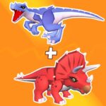 Dino Merge Wars MOD APK v0.98 Unlimited Money