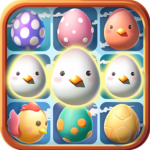 Falling Eggs Match 3D MOD APK v1.4.0 Unlimited Money