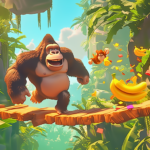 Monkey Rescue Mafia kong run MOD APK v110 Unlimited Money