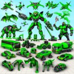 Multi Animal Robot Car Games MOD APK 1.66  (Unlimited Money)