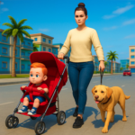 Pregnant Mom Mother Life Sim MOD APK v2.6 Unlimited Money