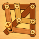 Wooden Screw Nuts and Bolts MOD APK v1.6.9 Unlimited Money
