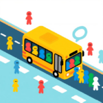 Colorful Bus Dash MOD APK v1.2 Unlimited Money