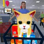 Cute Kitten Games SuperMarket MOD APK v2.2 Unlimited Money