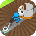 PowerWasherMan – toilet clean MOD APK v1.1.8 Unlimited Money