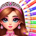 Princess Coloring Book MOD APK 5.0.0 (Unlimited Money)