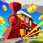 Train Merger Idle Train Tycoon MOD APK v2.5.1 Unlimited Money