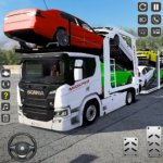 Car Transporter PRO Truck Game MOD APK v1.16 (Unlimited Money)