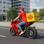 Delivery Rider Life Simulator MOD APK v1.0 Unlimited Money