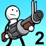 One Gun Stickman 2 offline rpg MOD APK v62 (Unlimited coins)