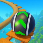 Skyball Run Rolling Ball Game MOD APK v0.8.3 (Unlimited Coins)