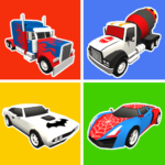 Superhero Car Merge Battle MOD APK v1.0.34 Unlimited Money